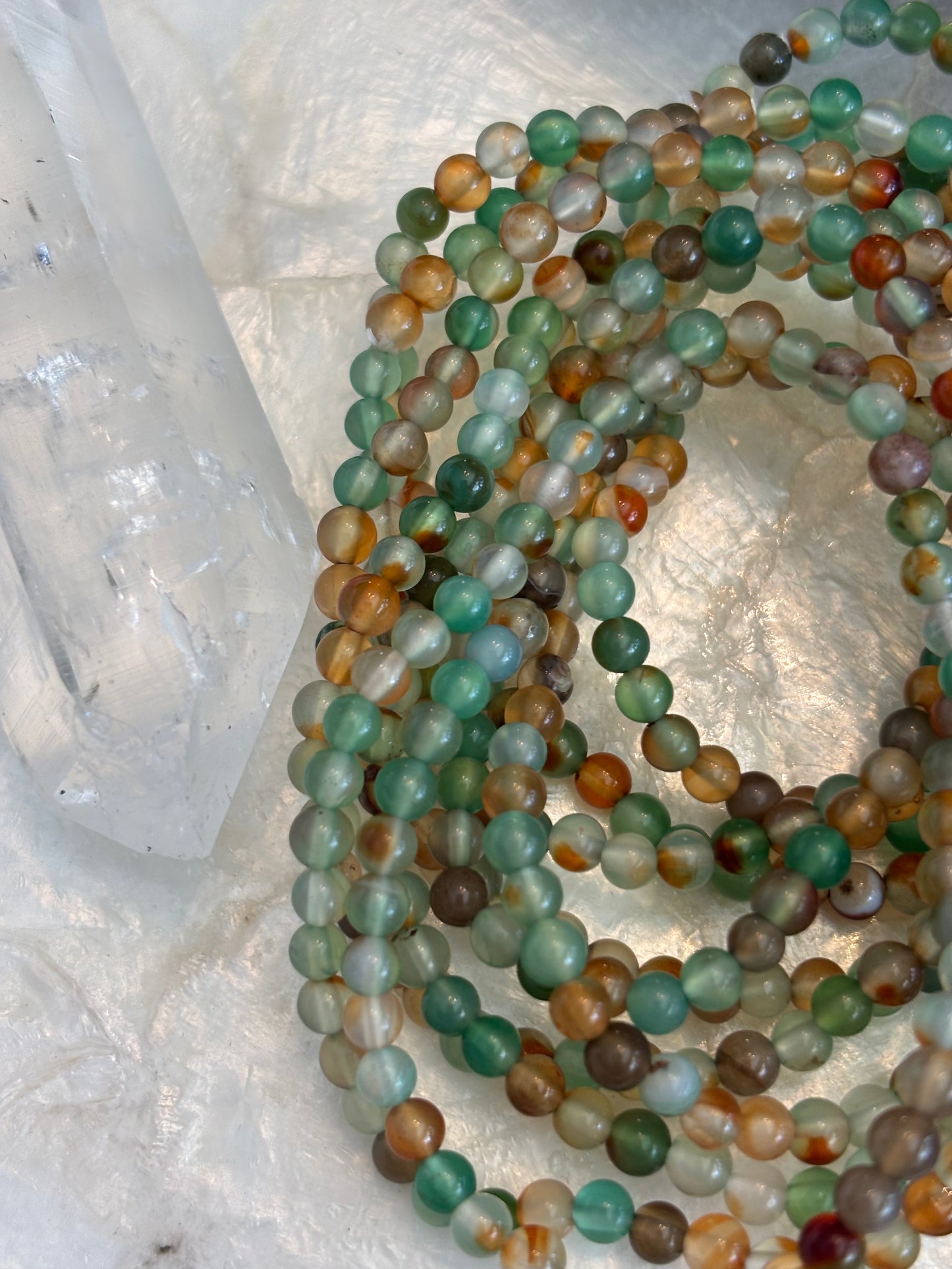 Peacock Agate Bracelet