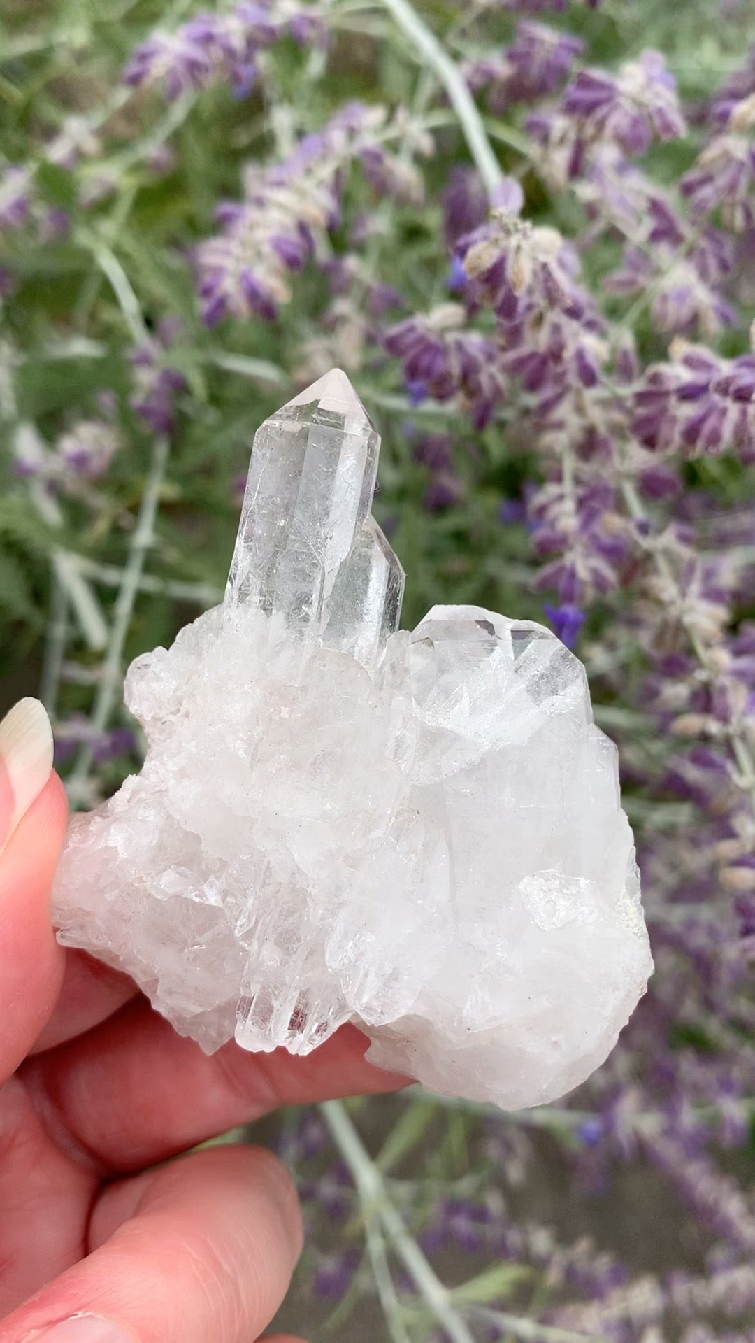 Faden Quartz Cluster