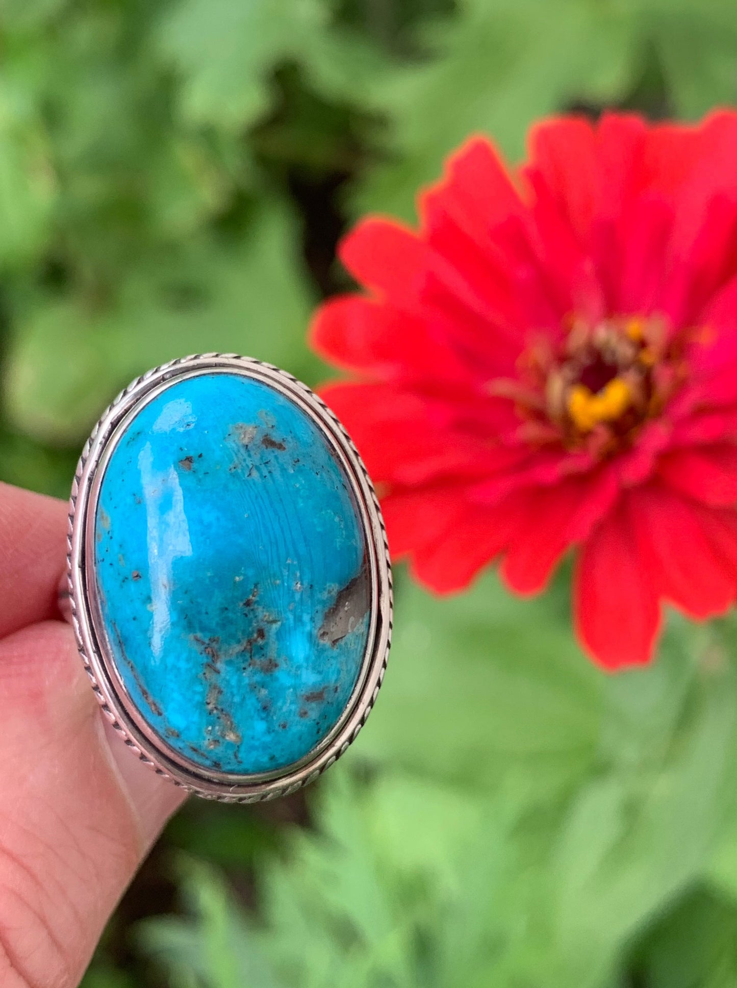 Turquoise Ring size 7