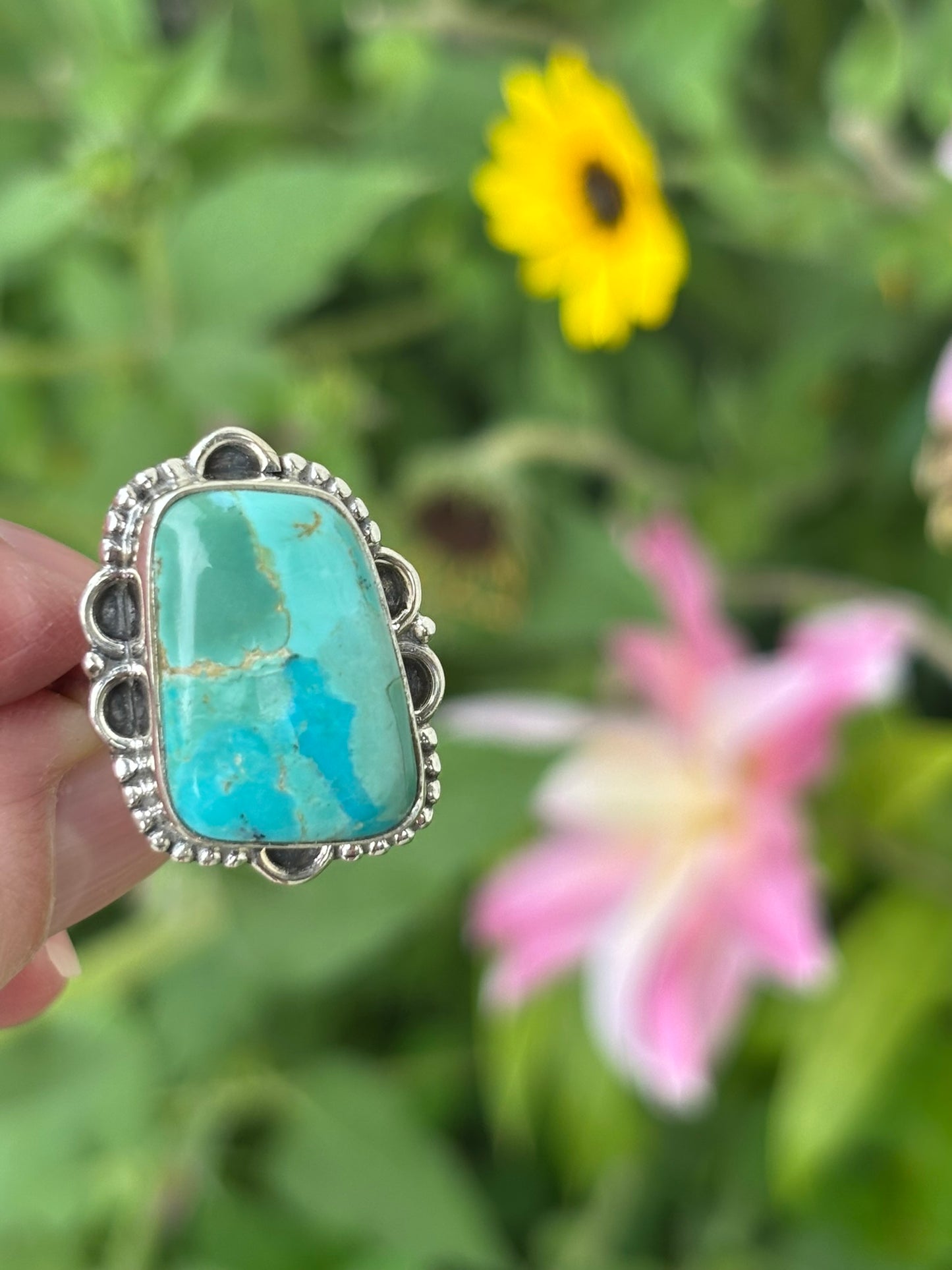 Turquoise Ring size 7