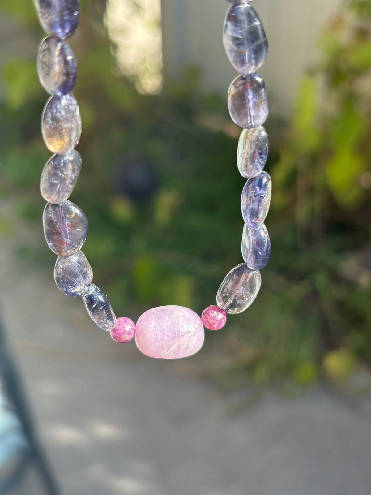 The Mystic Heart | Kunzite • Iolite