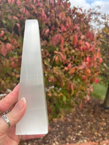 Selenite Obelisk