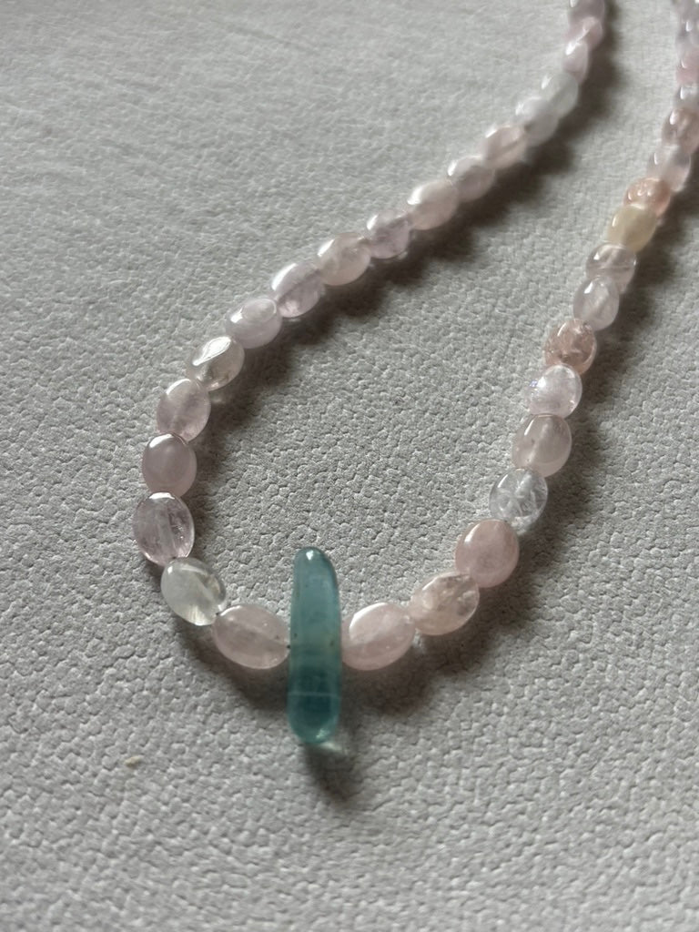 Daybreak -  Mixed Morganite & Aquamarine — Nigeria