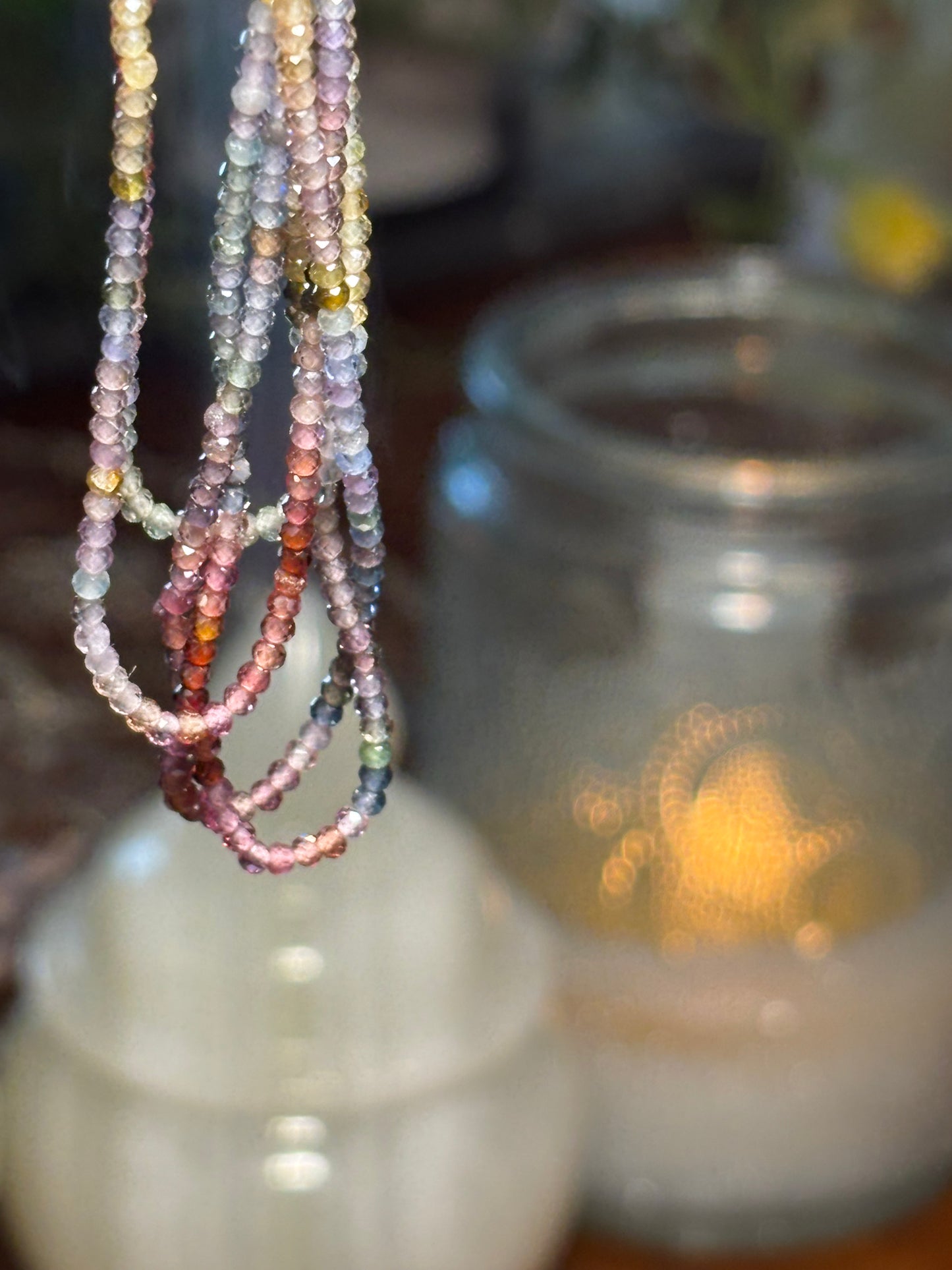 Starlit Canopy - Multi colored Sapphire