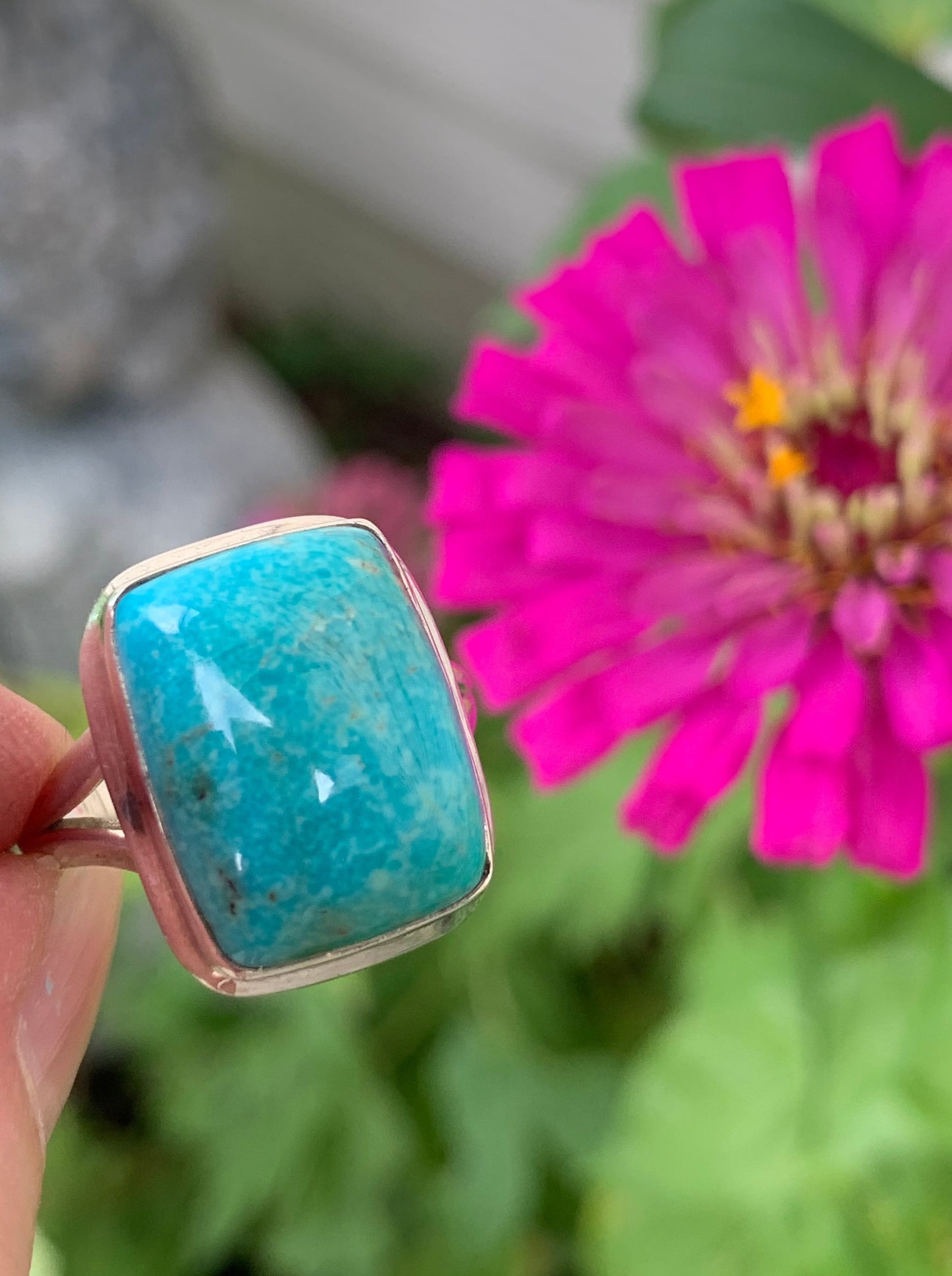 Turquoise Ring size 8