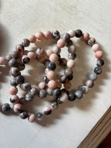 Pink Zebra Jasper Bracelet