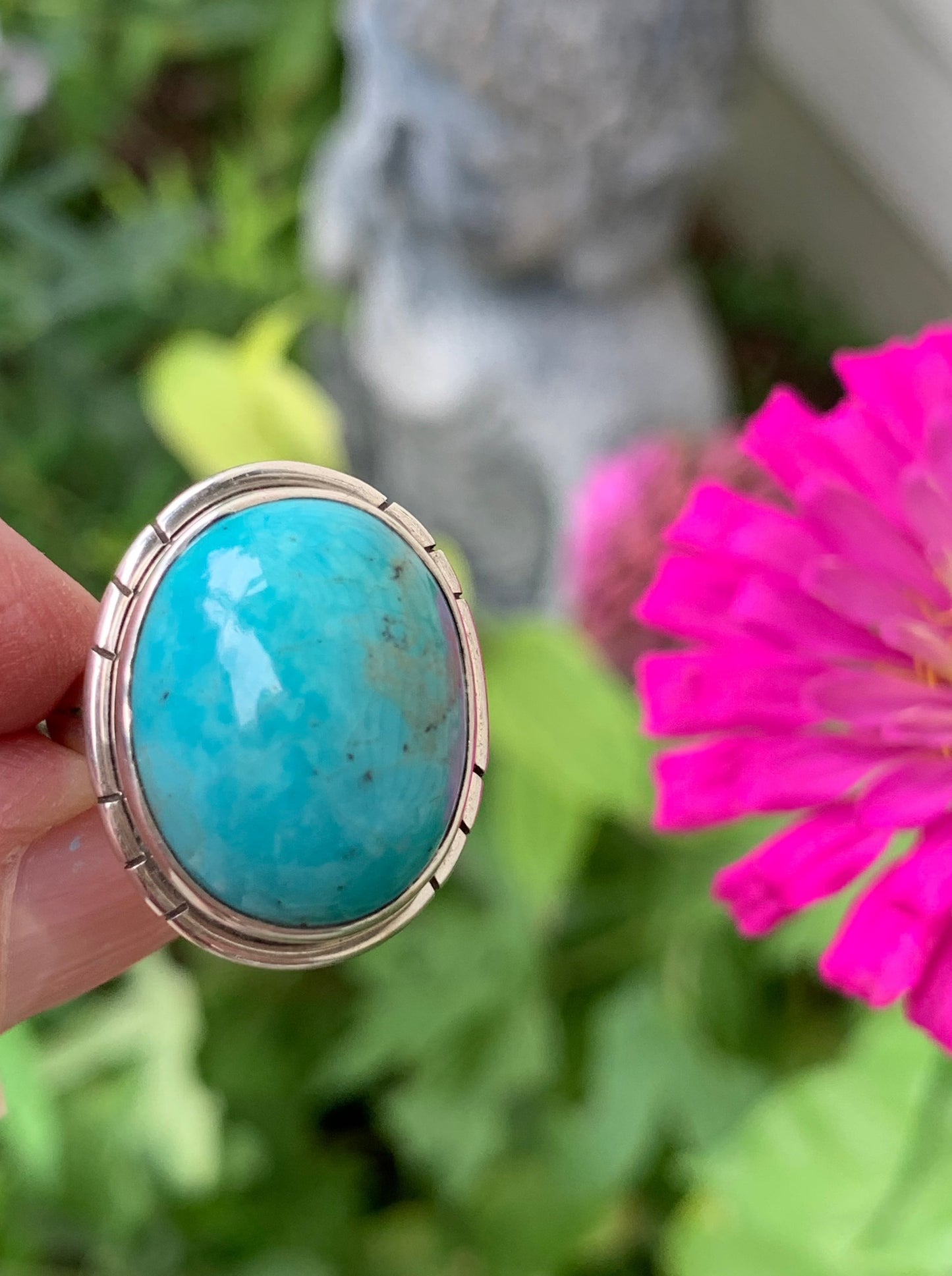 Turquoise Ring size 8