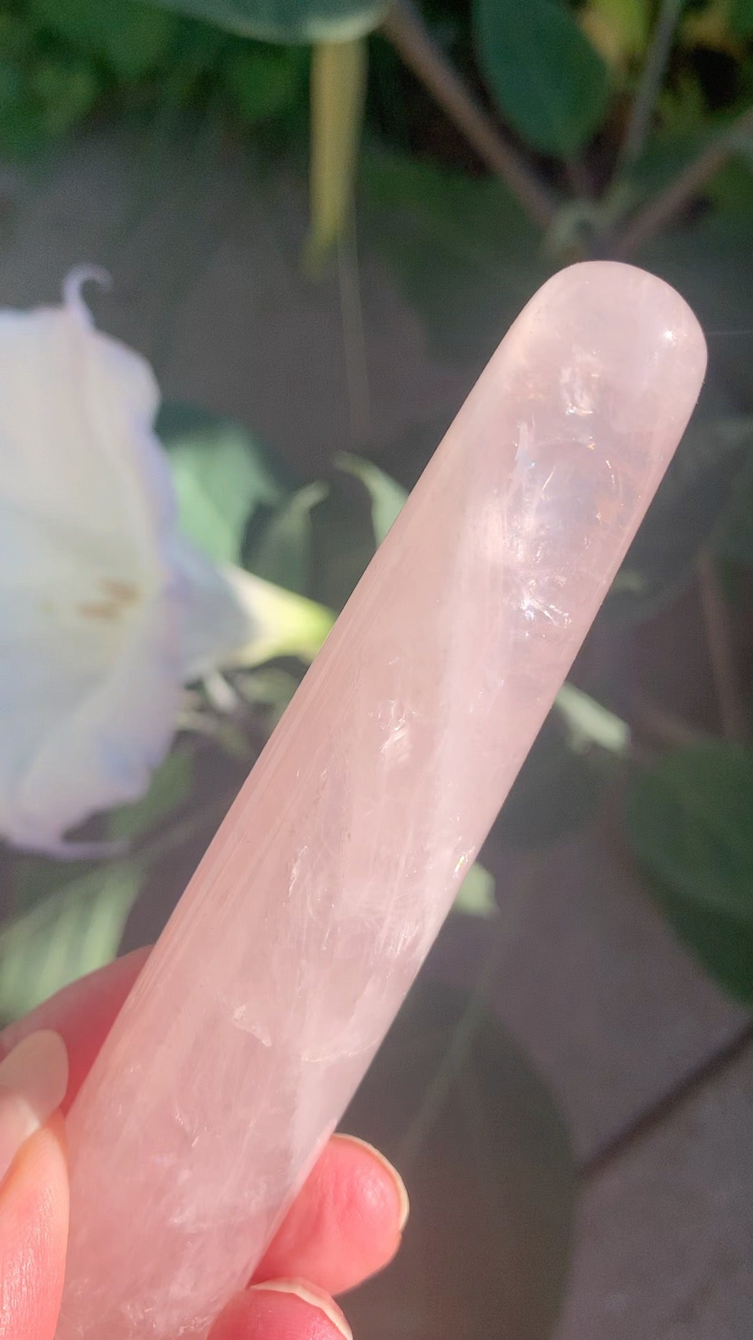 Rose Quartz Massage Wand