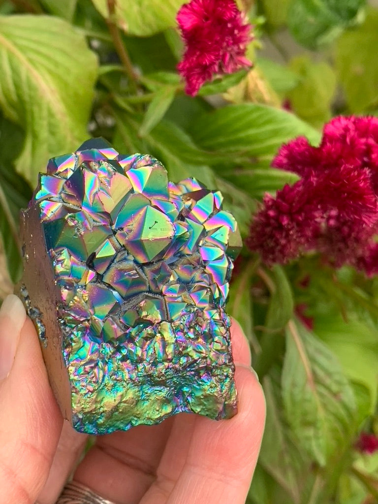 Aura Quartz Cluster