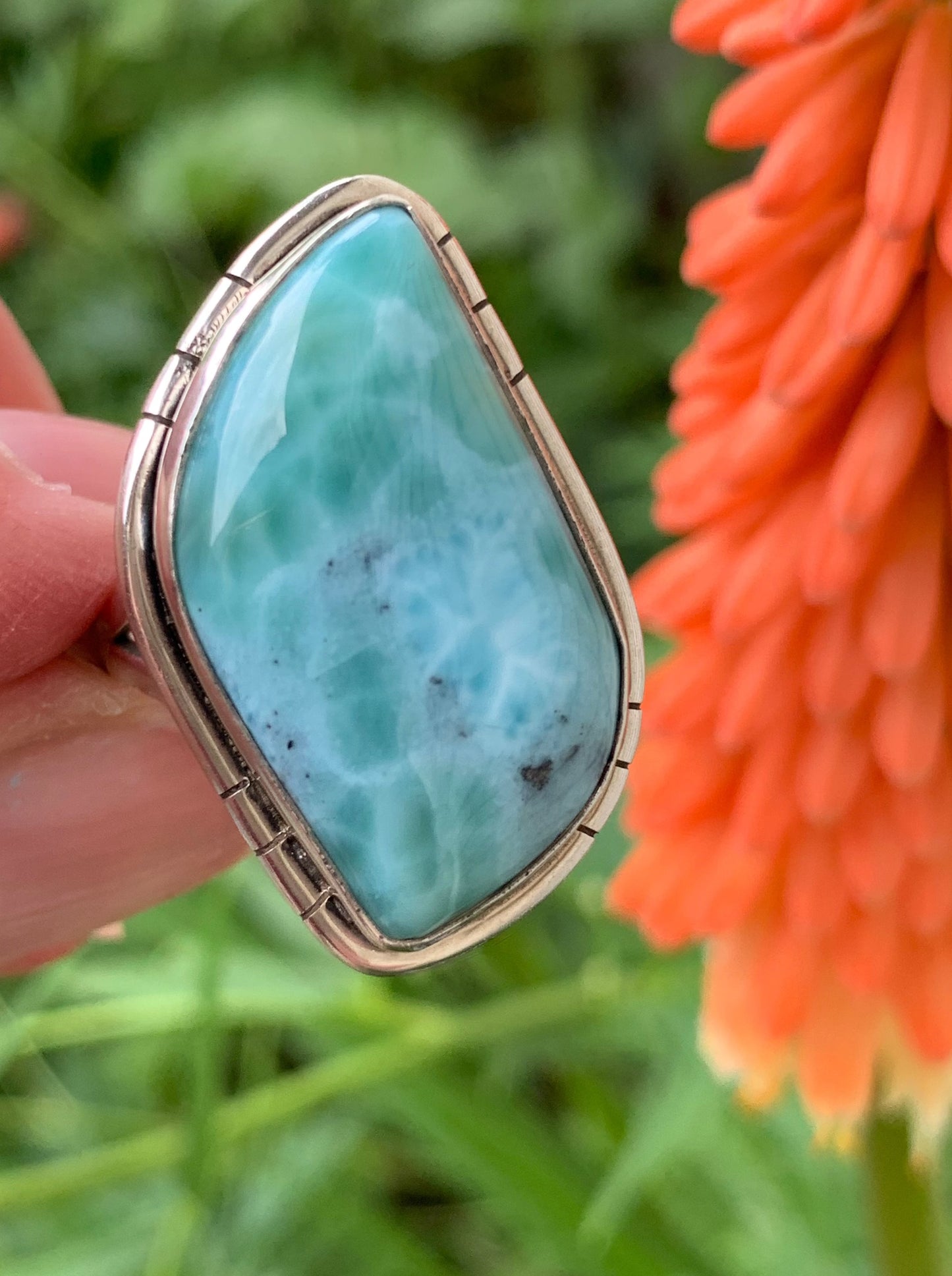 Larimar Ring Size 9