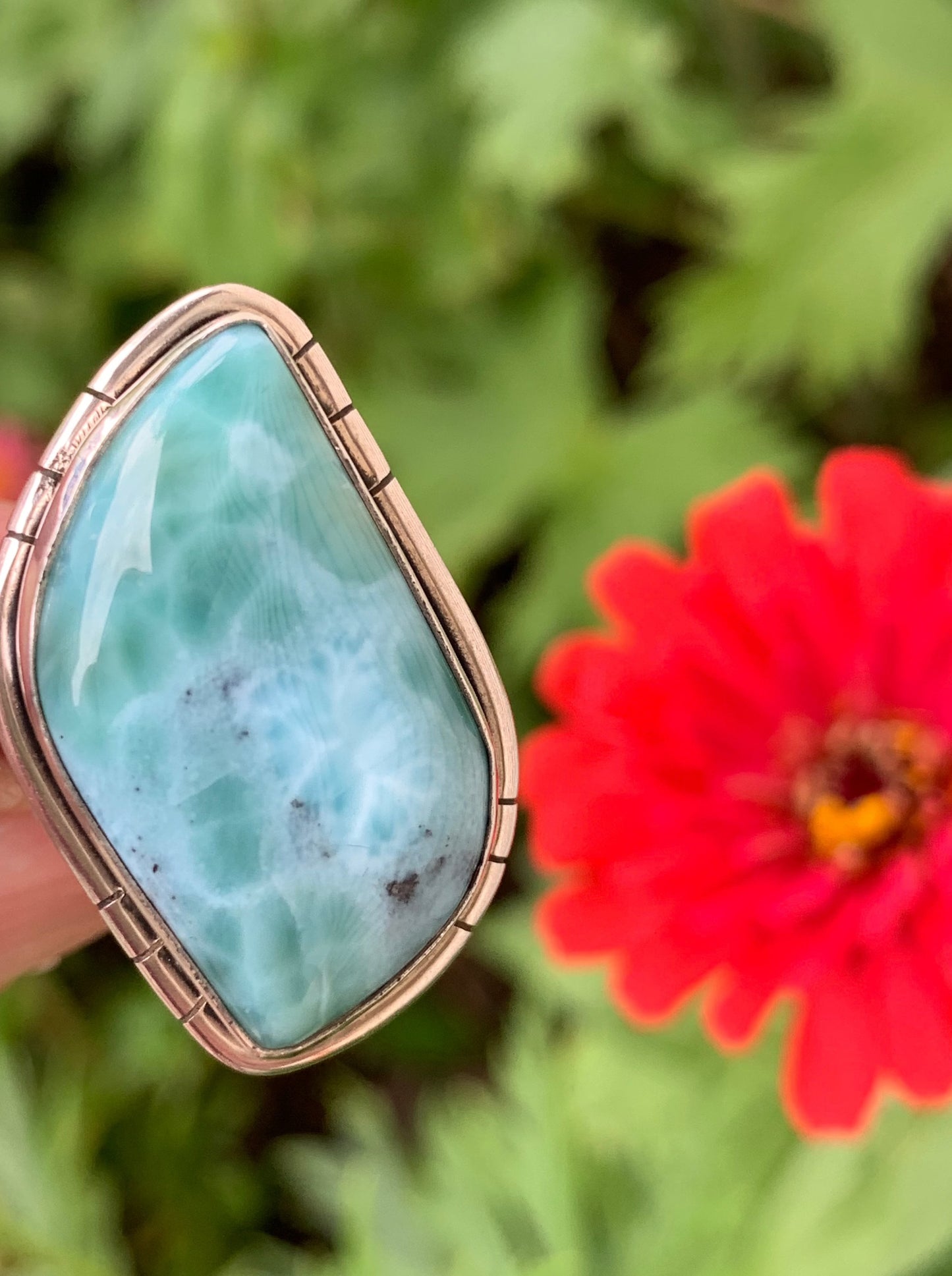 Larimar Ring Size 9