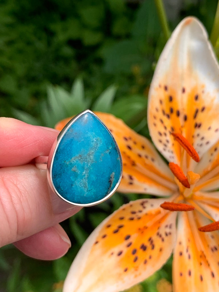 Kingman Turquoise Ring size 9.5