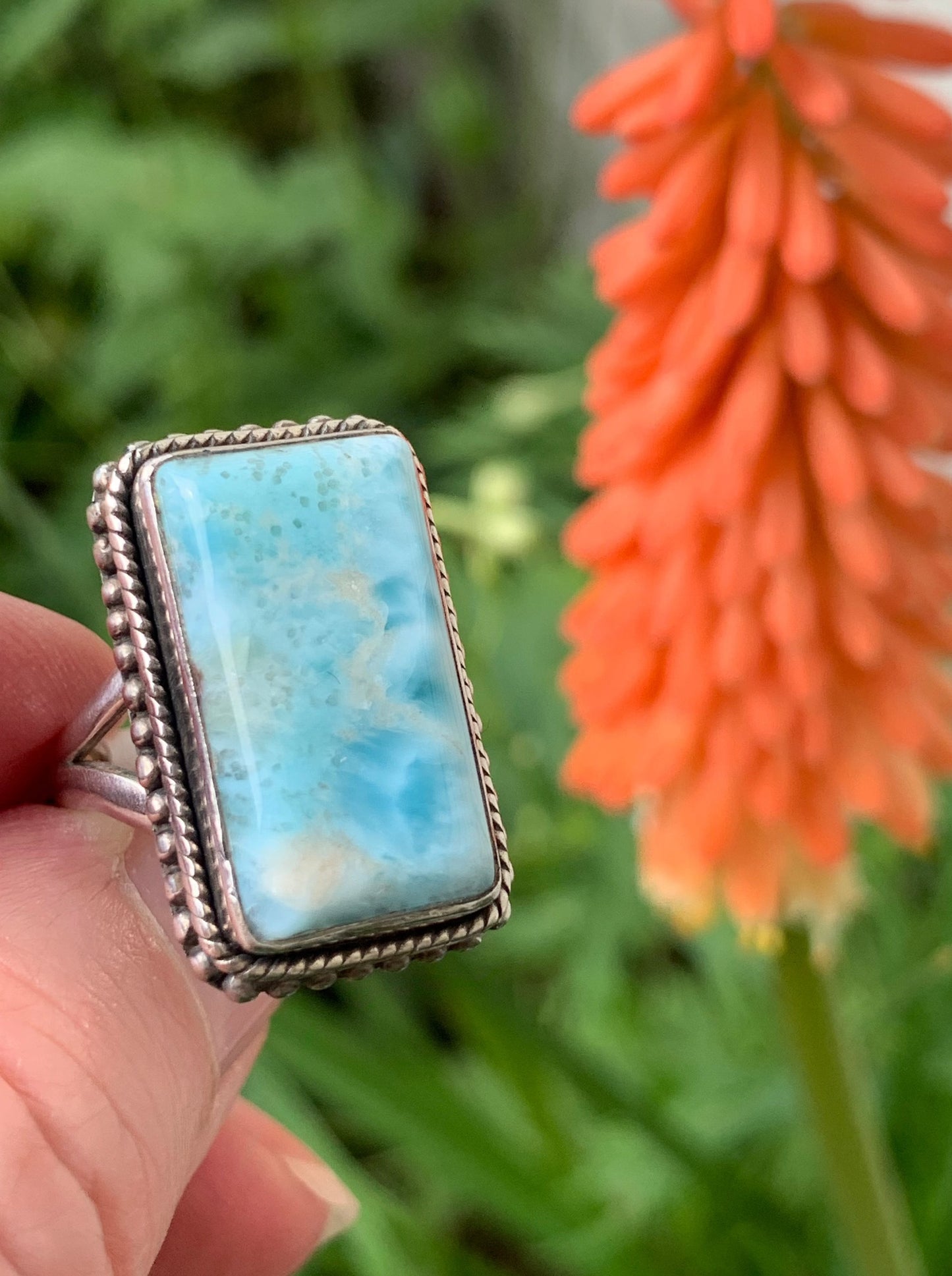 Larimar Ring Size 7