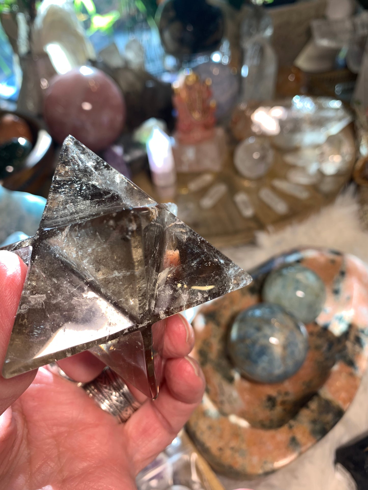 Smokey Quartz Merkaba - Brazil