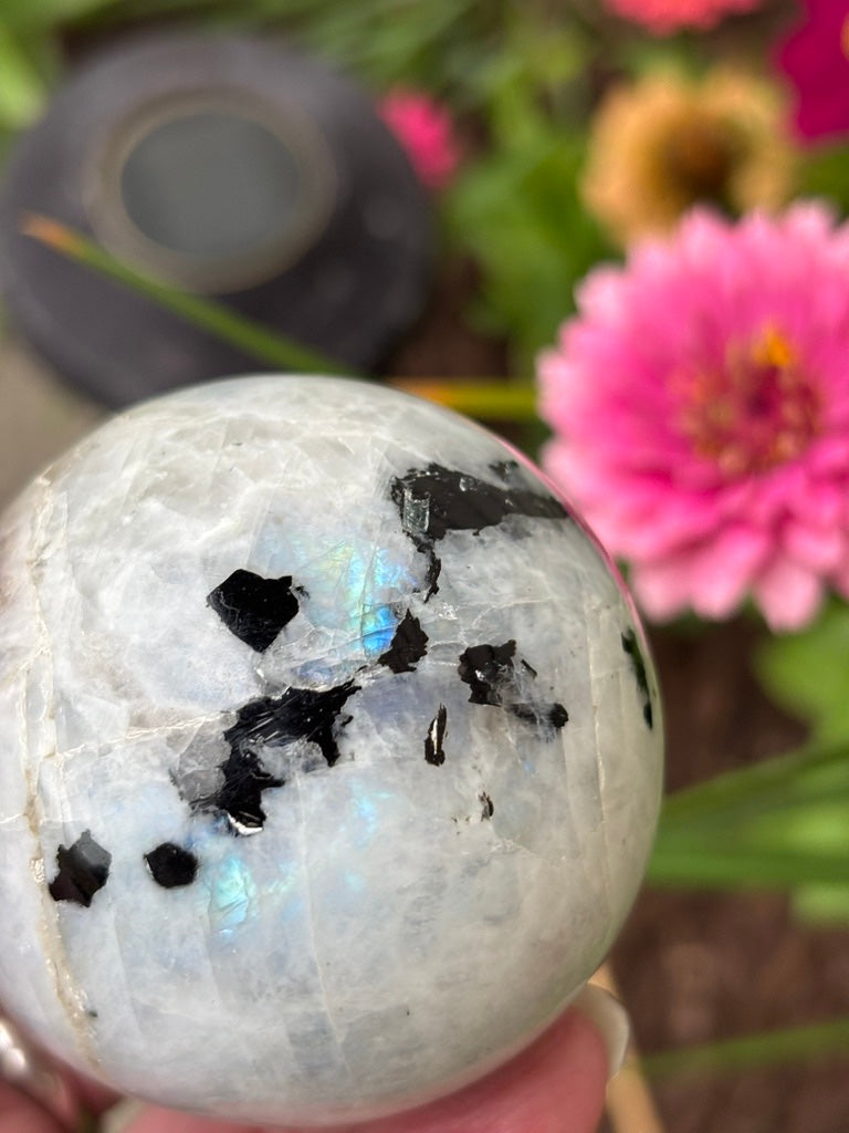 Rainbow Moonstone - Sphere | India