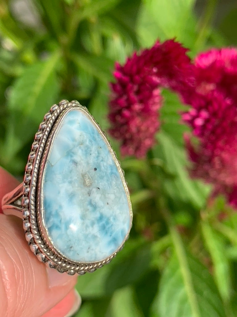 Larimar Ring Size 7