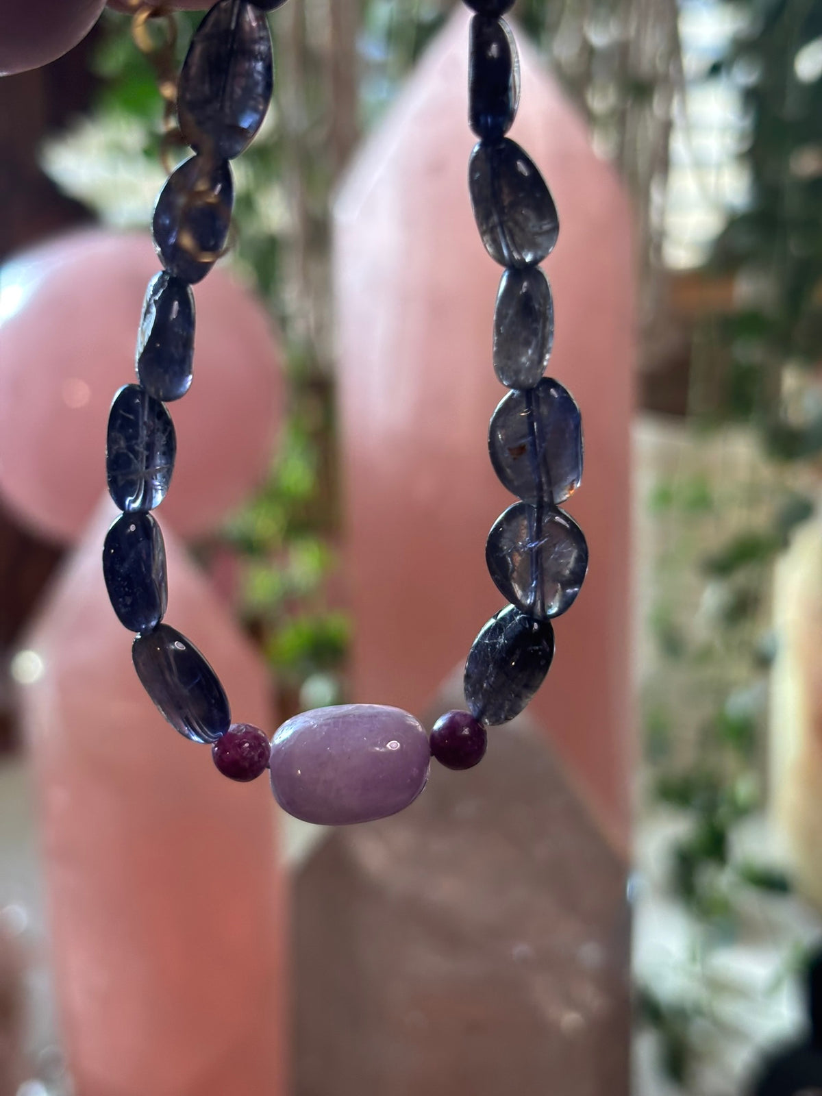 The Mystic Heart | Kunzite • Iolite