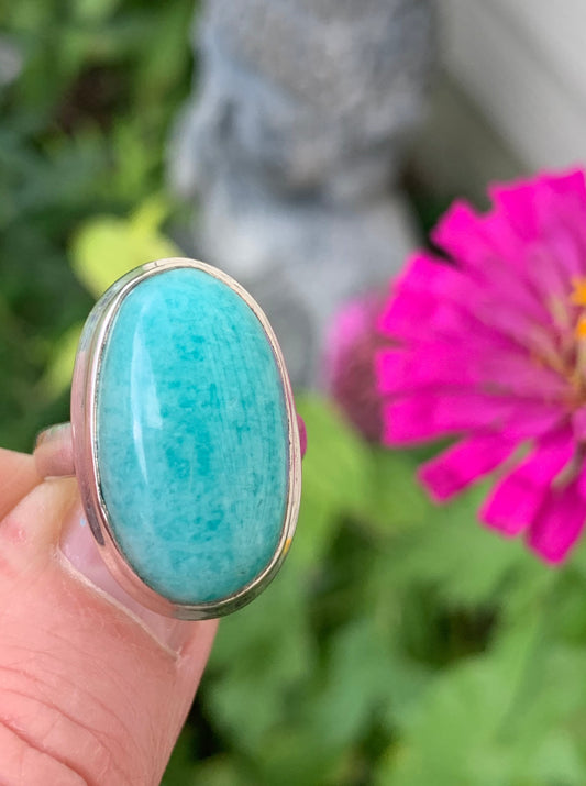 Amazonite Ring size 7