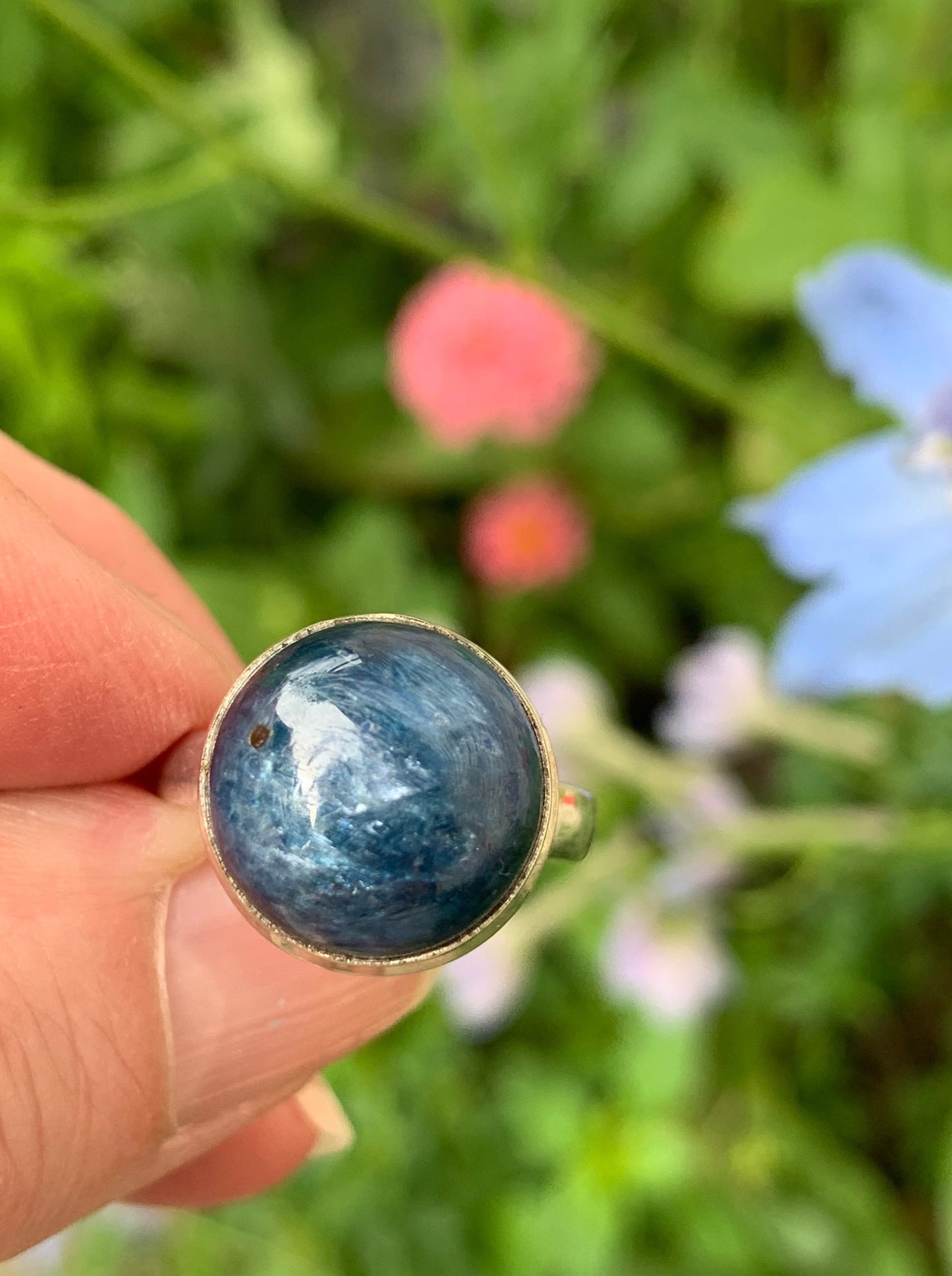 Blue Kyanite Ring size 8