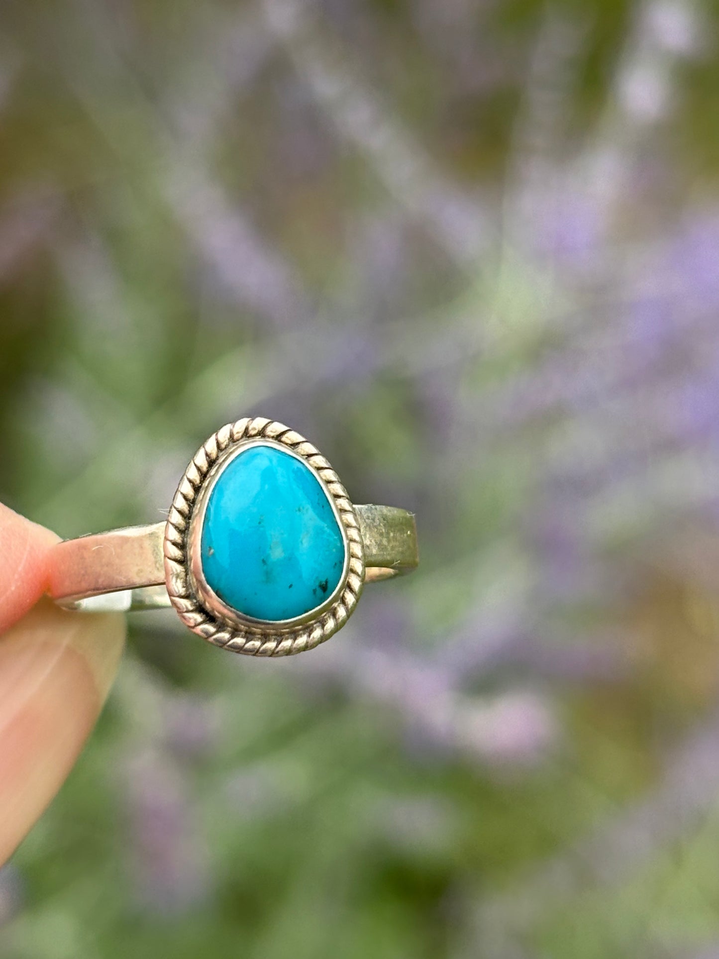 Sleeping Beauty Turquoise Ring size 7