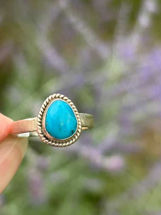 Sleeping Beauty Turquoise Ring size 7
