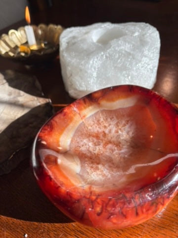 Carnelian Bowl - Madagascar