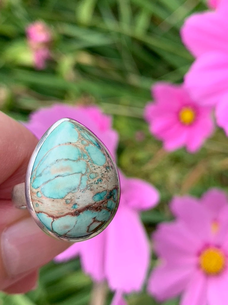 Turquoise Ring size 7