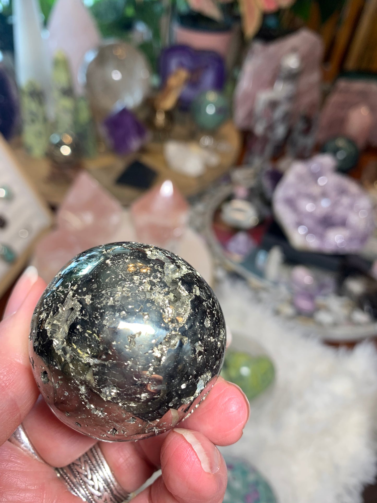 Pyrite Sphere - Peru