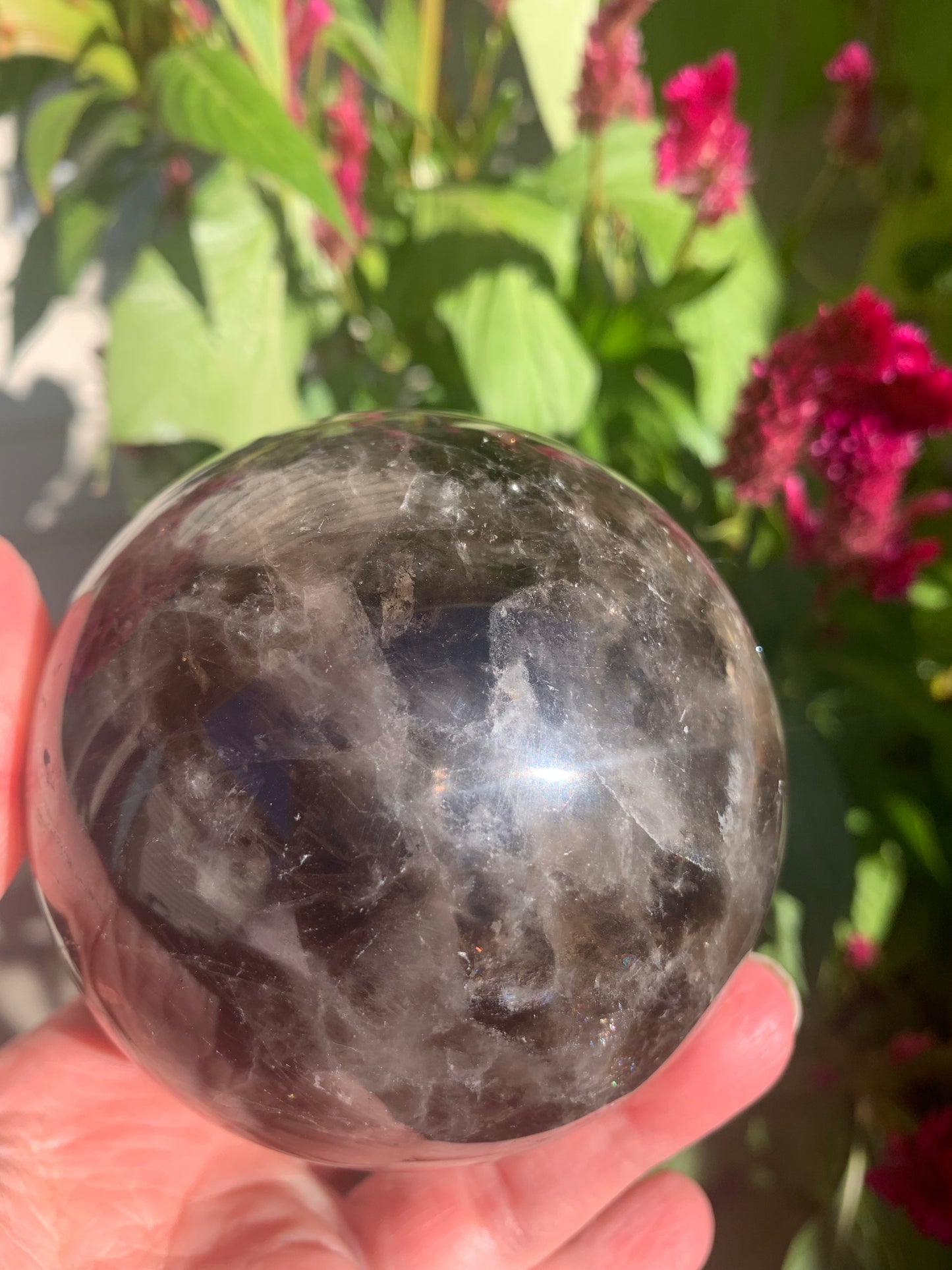 Smokey Quartz Sphere - Madagascar