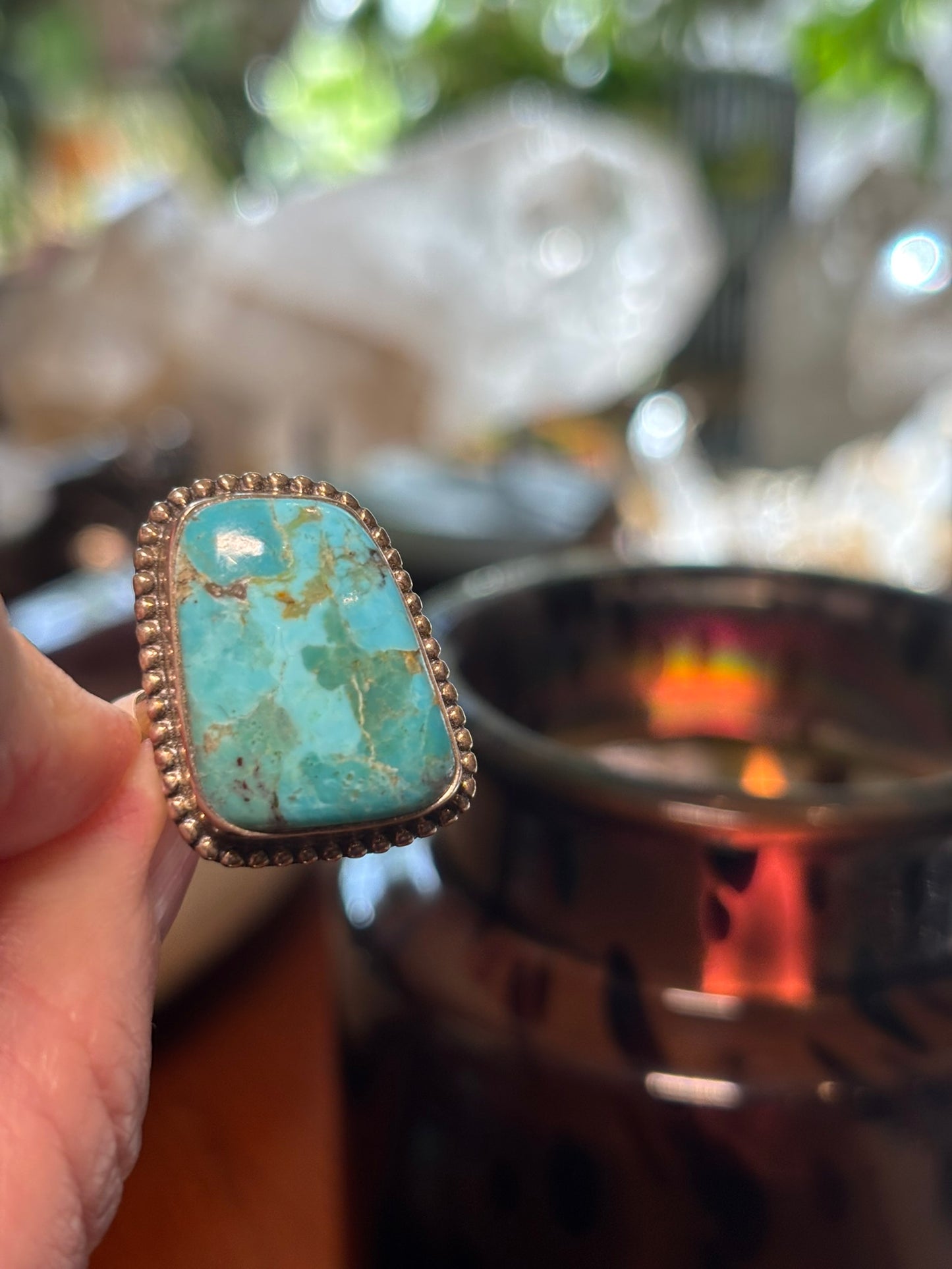 Turquoise Ring size 7
