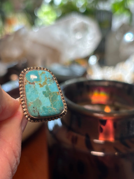 Turquoise Ring size 7