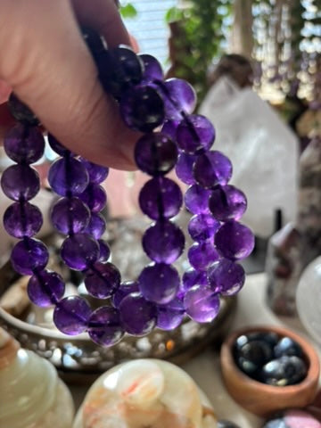 Amethyst Bracelet | 11-12mm
