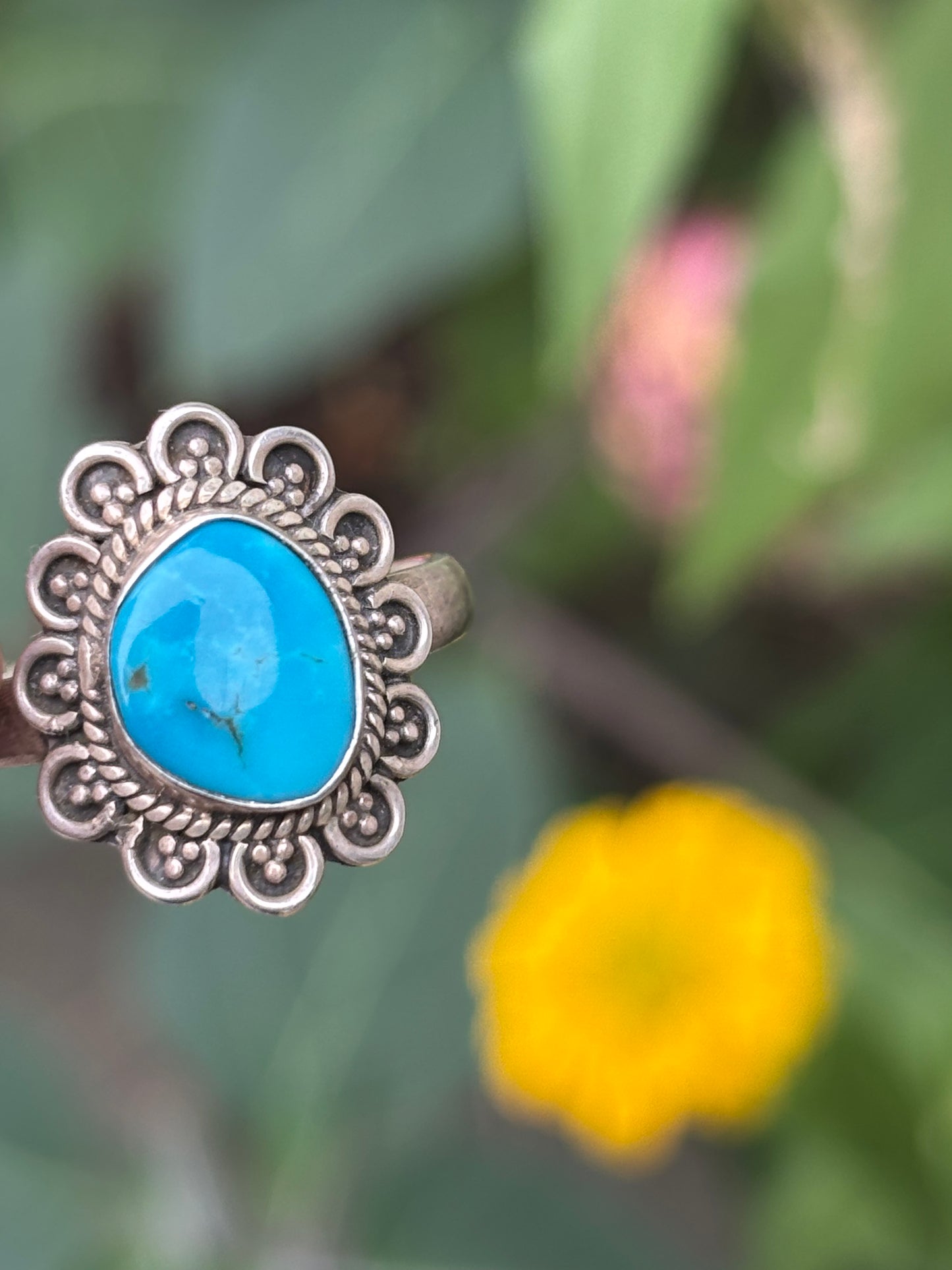American Turquoise Ring size 9