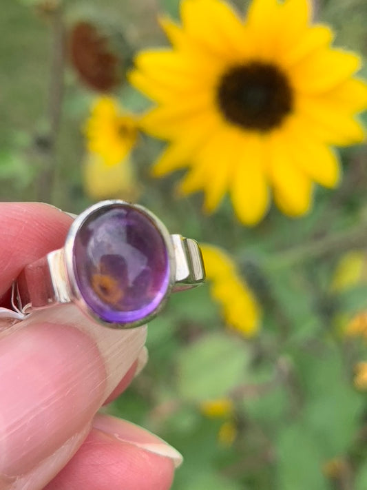 Amethyst Ring size 6.5