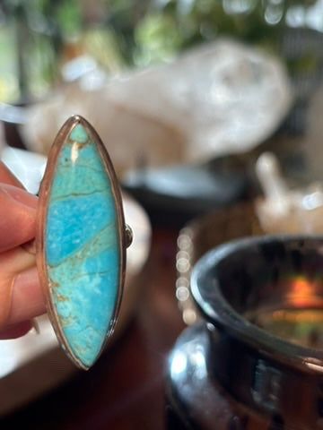 Turquoise Ring size 6.5