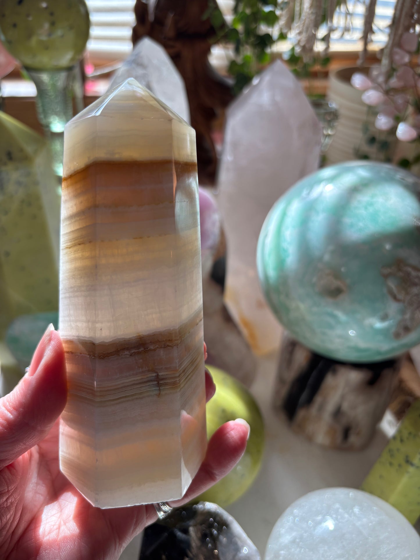 Watermelon Calcite - Generator - Pakistan