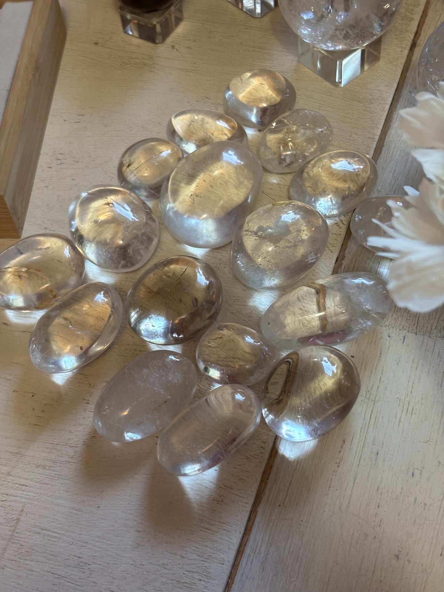 Lemurian - Palm Stone - Tumble mix - 1 pound BAG