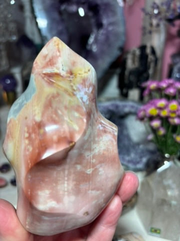 Polychrome Jasper Flame | Madagascar