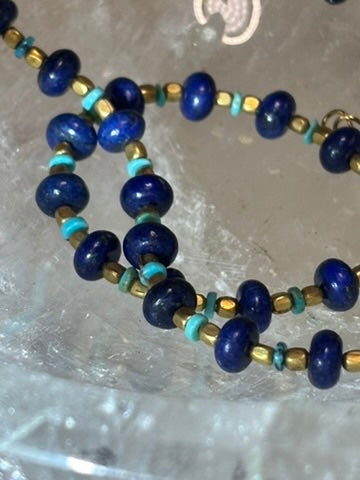Blue Horizon — American Turquoise and Lapis Lazuli