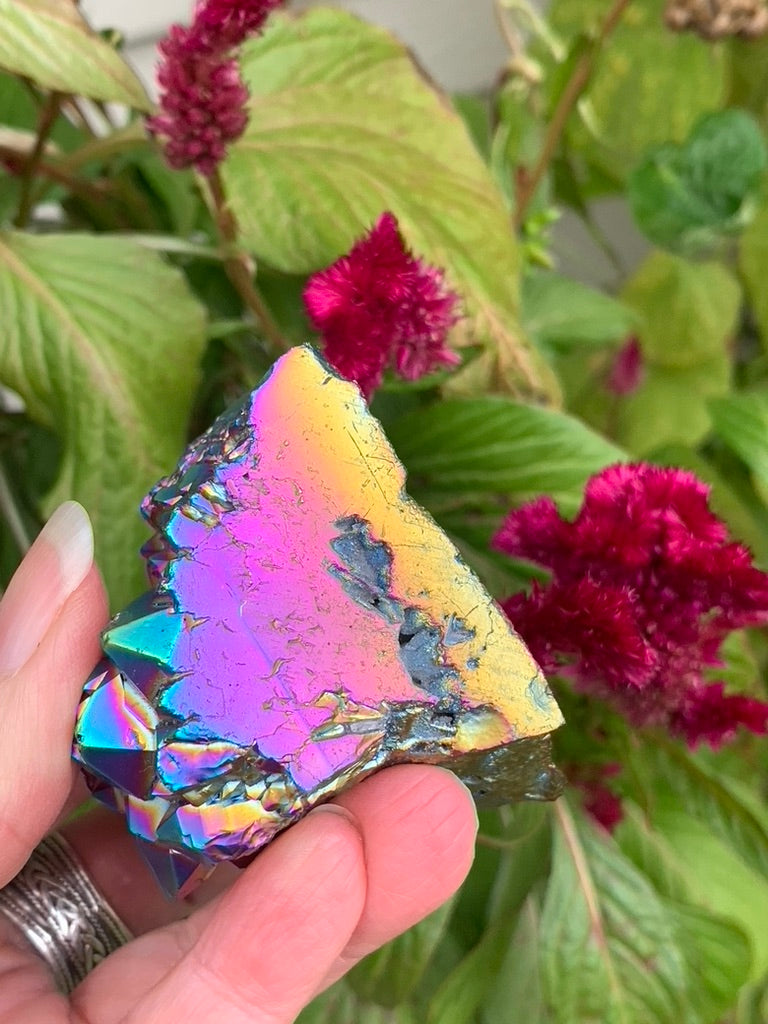 Aura Quartz Cluster