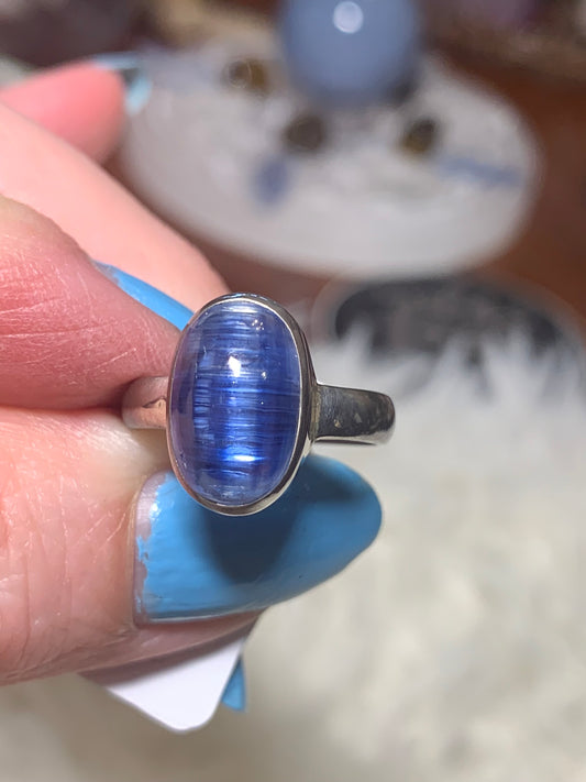 Blue Kyanite Ring size 6