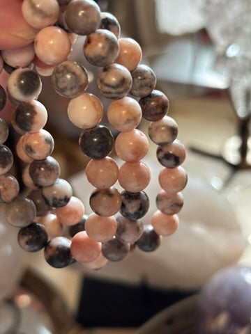 Pink Zebra Jasper Bracelet