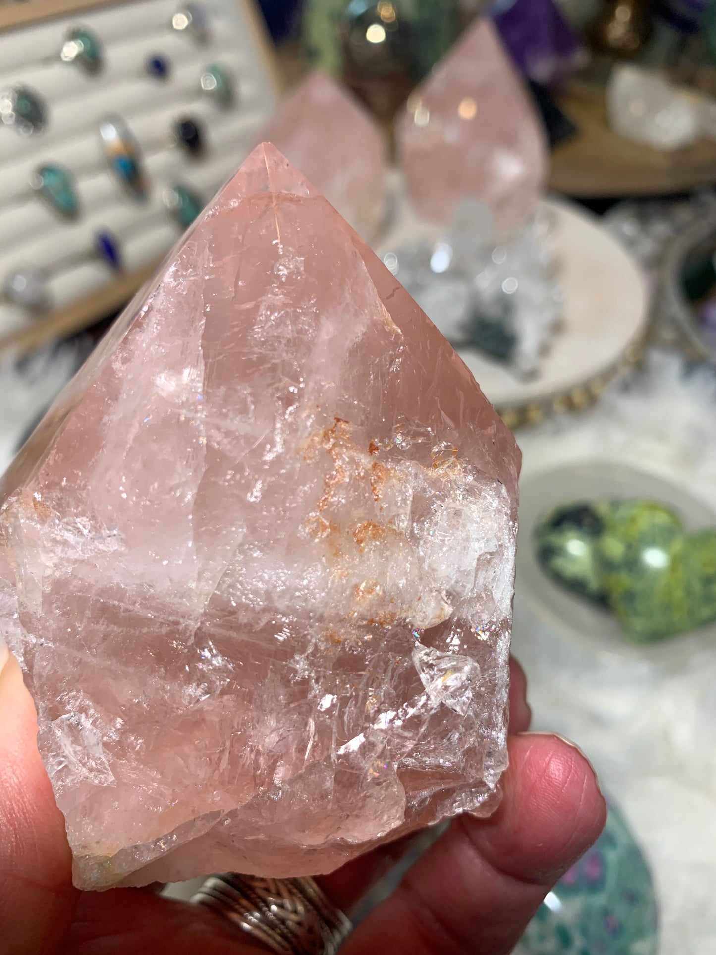 Rose Quartz Point - Brazil