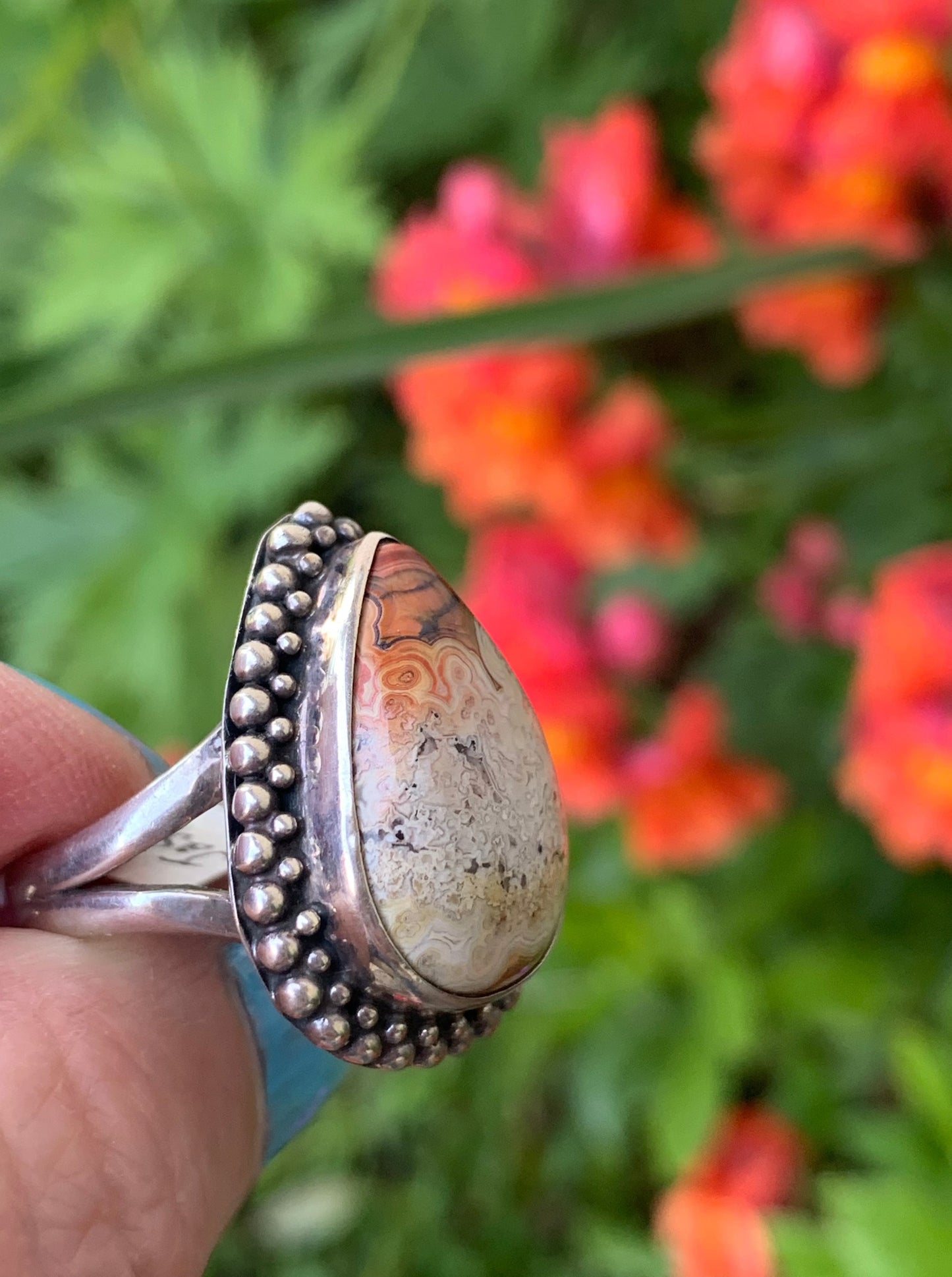 Jasper Ring Size 8