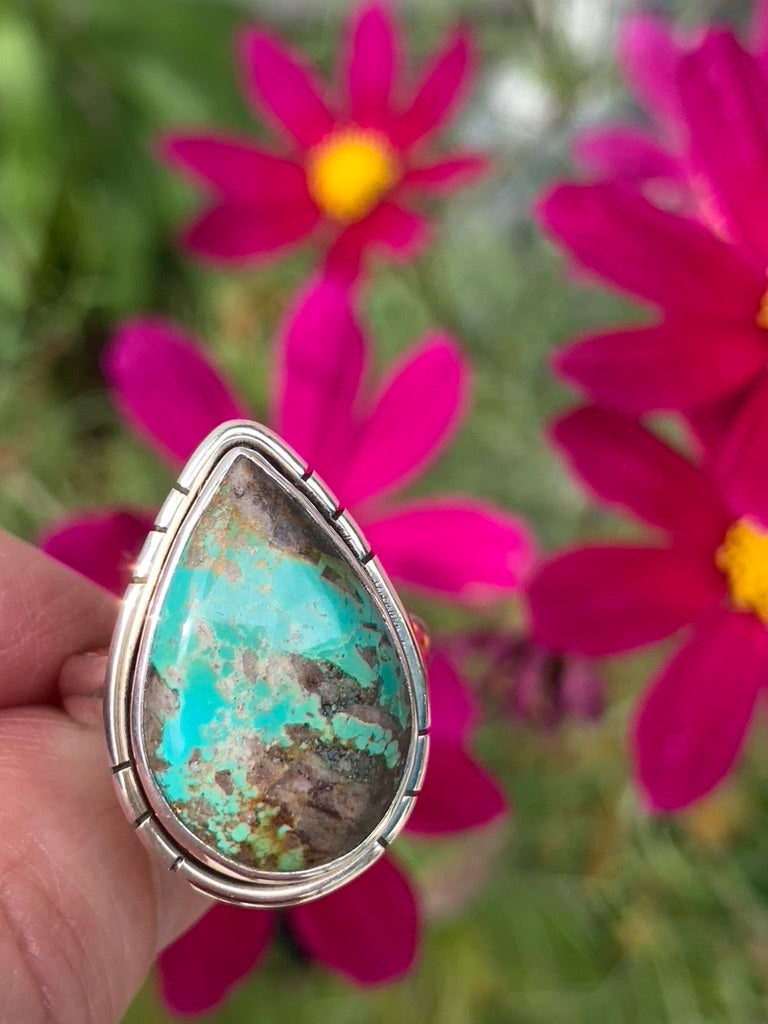 Turquoise Ring size 8