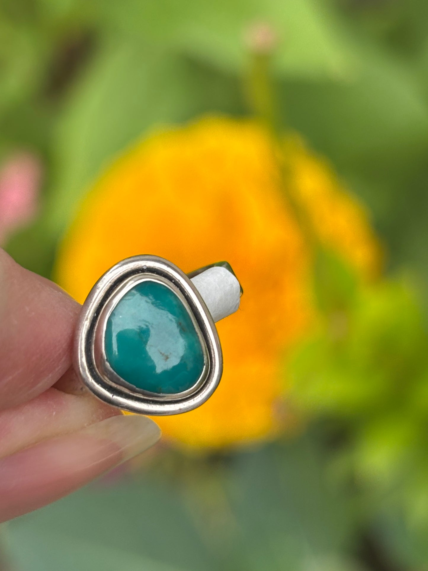 Sleeping Beauty Turquoise Ring size 6
