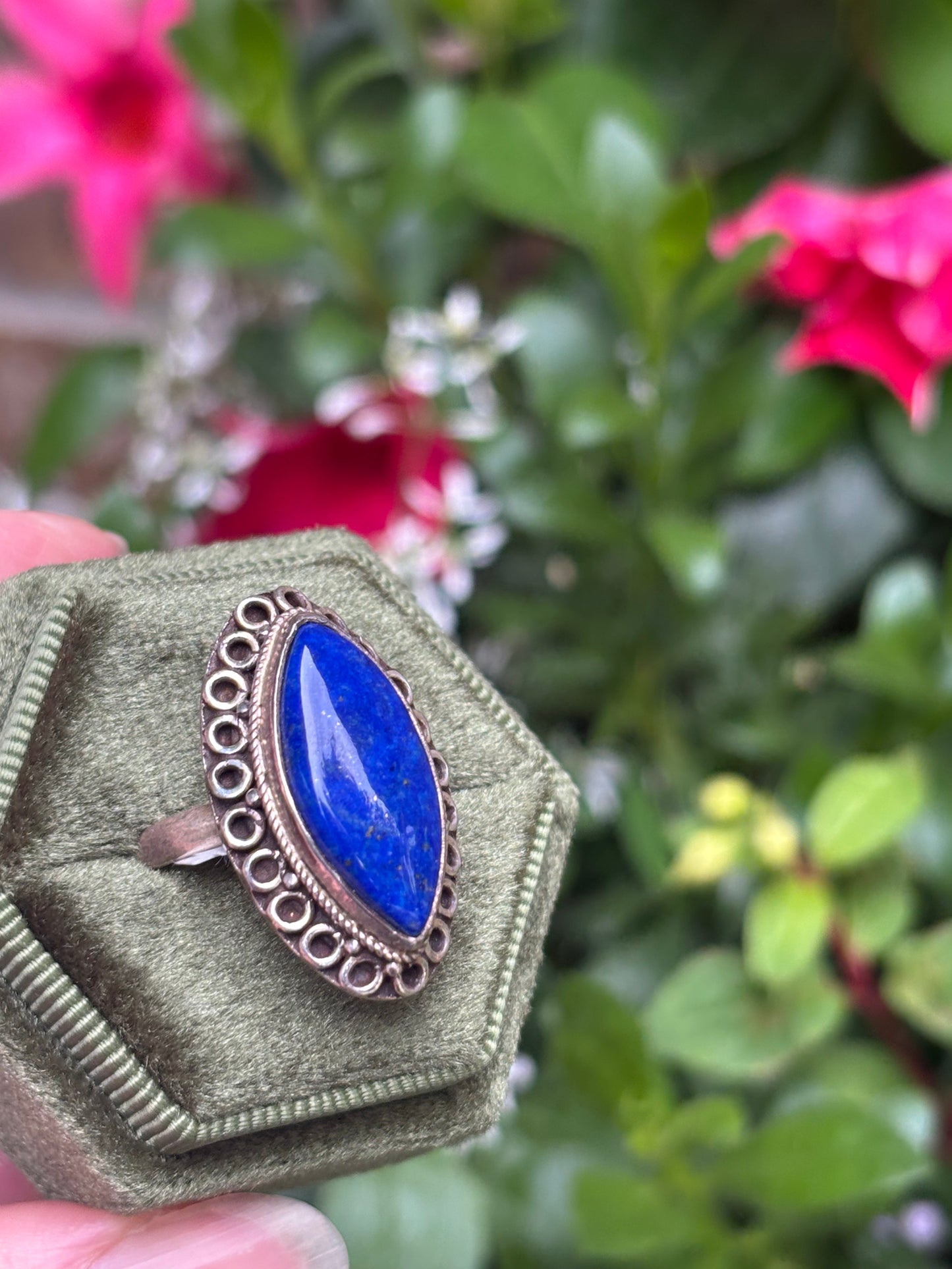 Lapis Lazuli Ring size 7.5