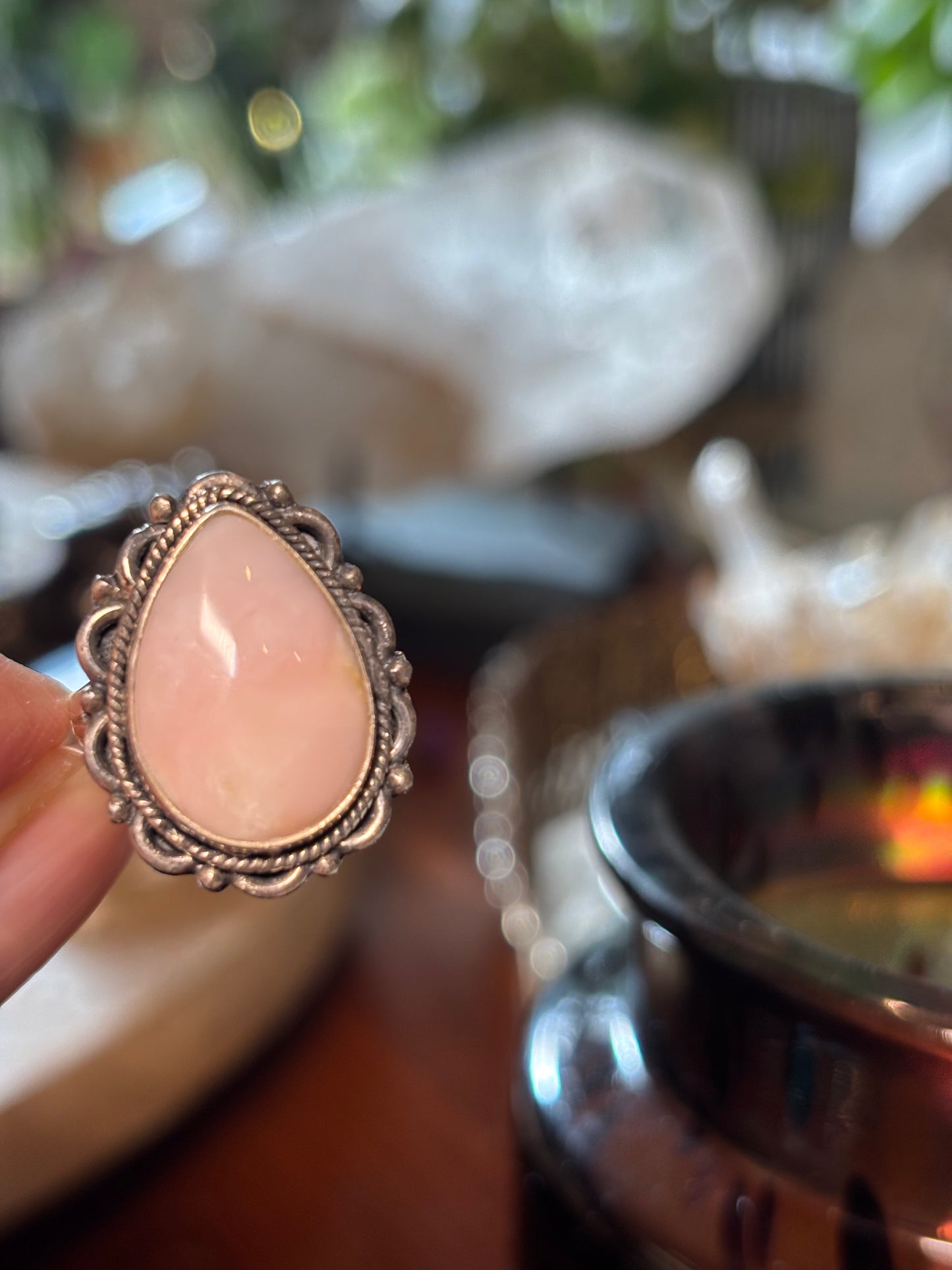 Pink Opal Ring size 6