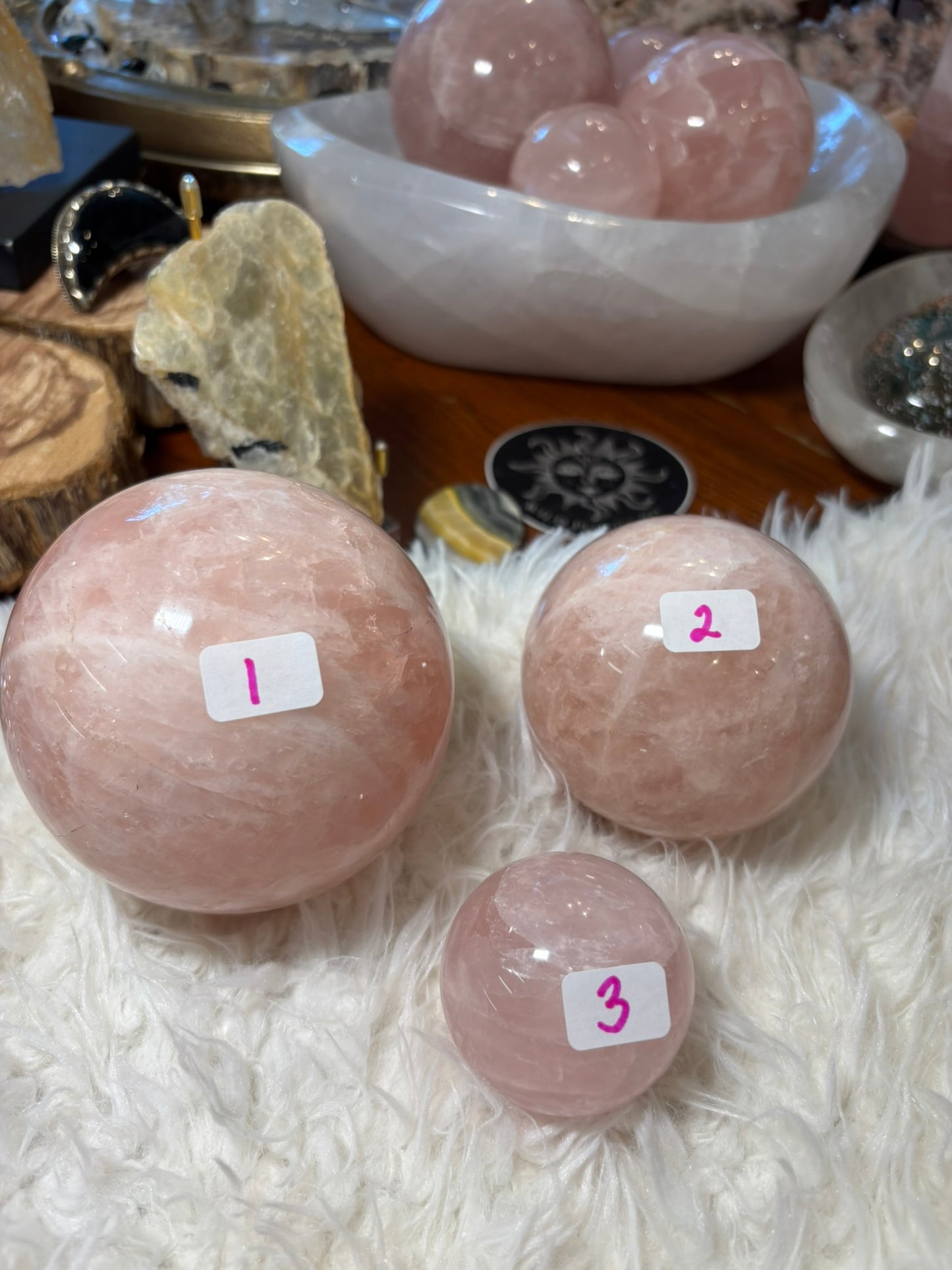Rose Quartz | Sphere | Madagascar