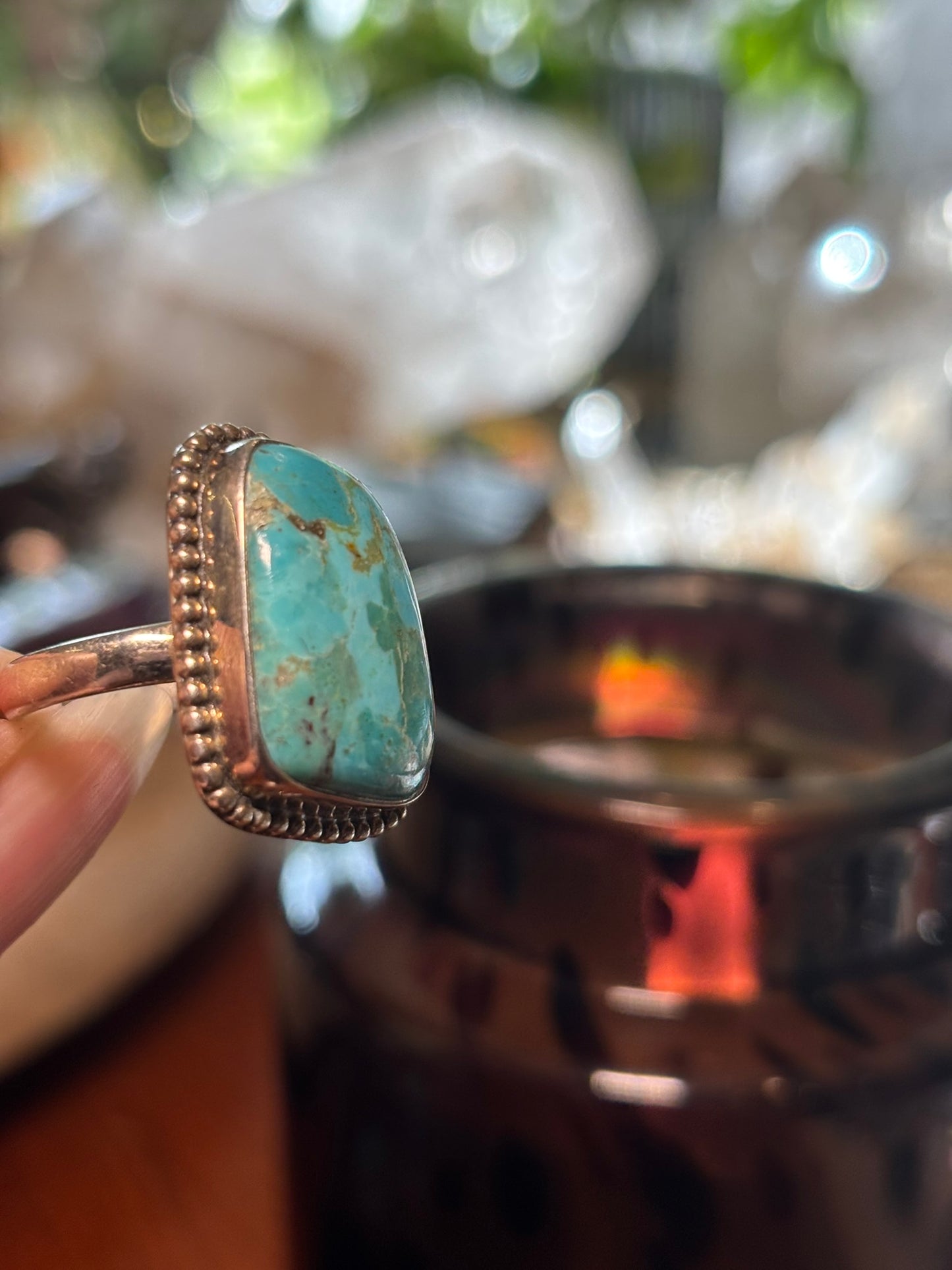 Turquoise Ring size 7